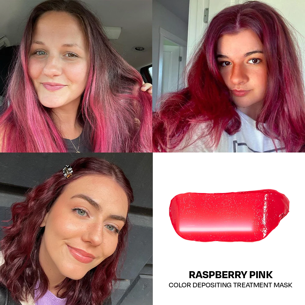 Raspberry Pink Color Depositing Daily Conditioner - Image 4